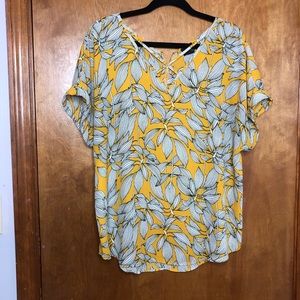 Short sleeve blouse. Gently worn.